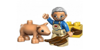 LEGO DUPLO Fermier et petit cochon 2010